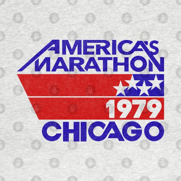 Retro Marathon - Chicago 1970 America's Marathon by LocalZonly